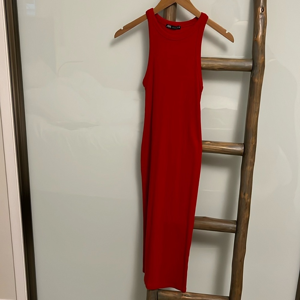 Ribbed Midi dress